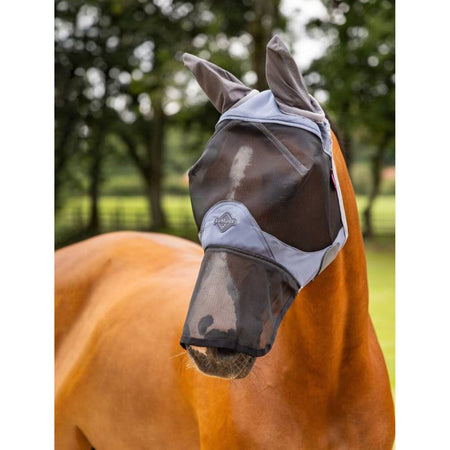 Horse Bonnet with Rhinestone Trim