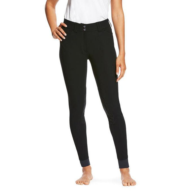 Ariat Women's Tri Factor Grip Knee Patch Breech-Ariat-HorzeStylz