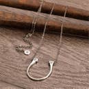 Urban Equestrian Double Luck Horseshoe Necklace