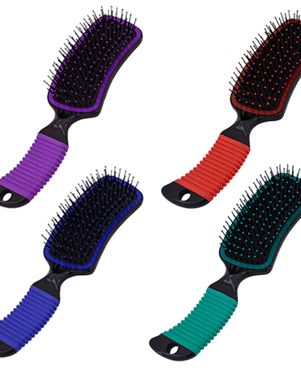 Mane & Tail Brush w/ Rubber Grip Handle