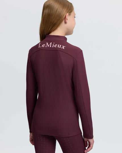 Young Rider Raye Ribbed Base Layer Sun Shirt