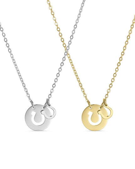 Horseshoe Charm Necklace