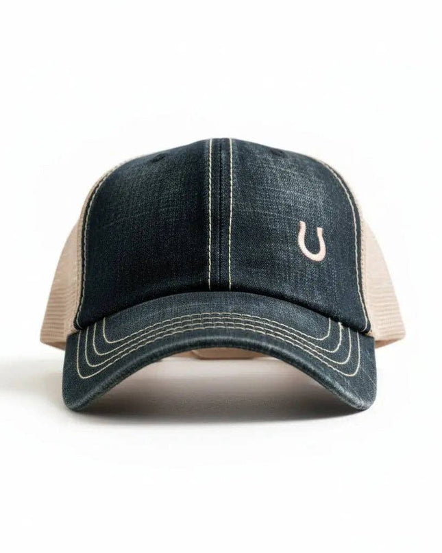 Blue Denim Trucker Hat