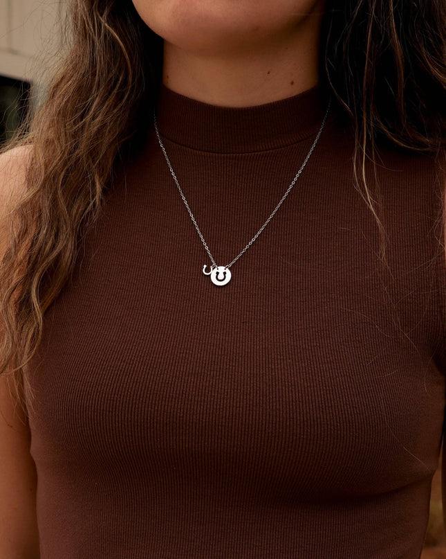 Horseshoe Charm Necklace