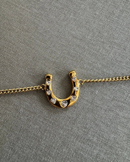 Horseshoe Wish Bracelet