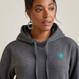 Ariat Women's Logo Hoodie Sweatshirt-Ariat-HorzeStylz