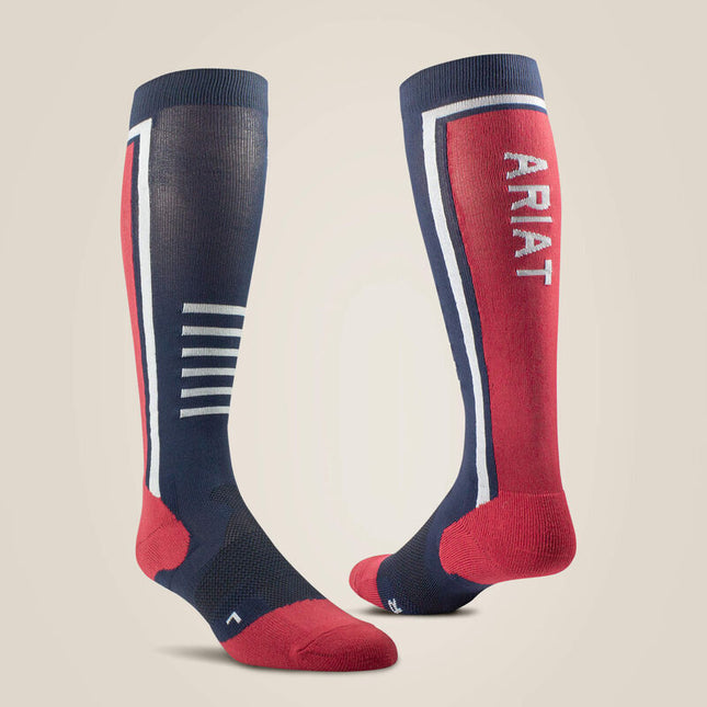 AriatTEK Slimline Performance Socks Unisex-Ariat-HorzeStylz