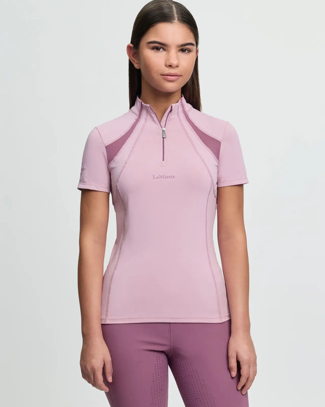 LeMieux SS26 Young Rider Mia Mesh Base Layer Sun Shirt