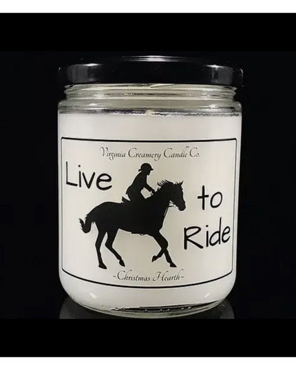 Equestrian Candle Jar-HorzeStylz-HorzeStylz