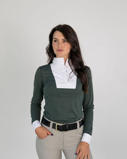 Free Ride Equestrian Adult Amelia Long Sleeve Show Shirt