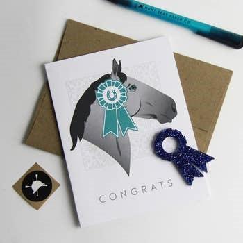 Hunt Seat Paper Co. Equestrian Charm Greeting Cards-Hunt Seat Paper Co.-HorzeStylz