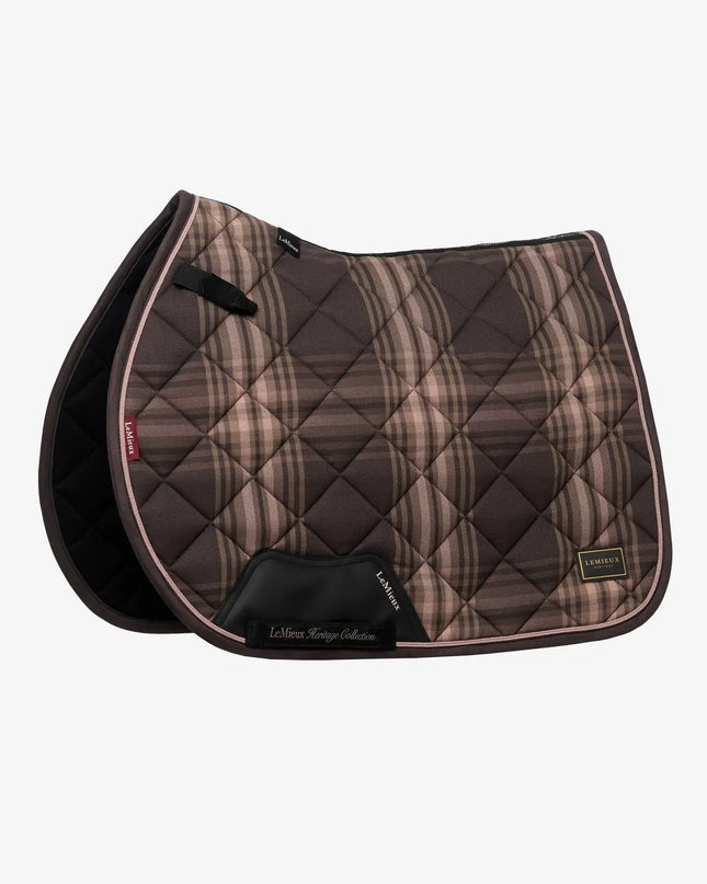 LeMieux Heritage Check Jump Square Cocoa