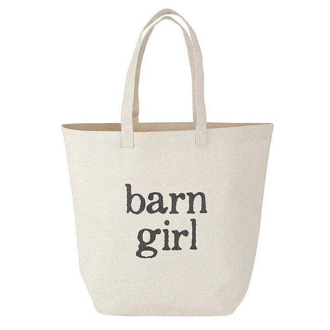 Canvas Barn Girl Tote Bag