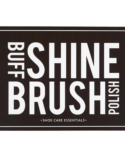 Shoe Care Essentials Book Box