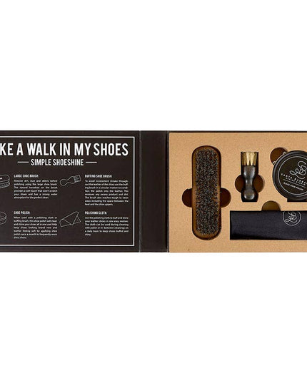 Shoe Care Essentials Book Box