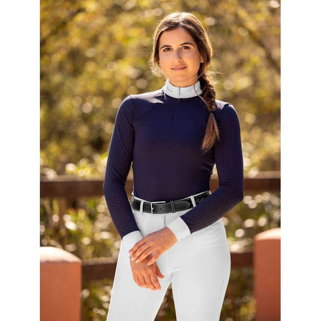 LeMieux Olivia Long Sleeve Show Shirt-LeMieux-HorzeStylz