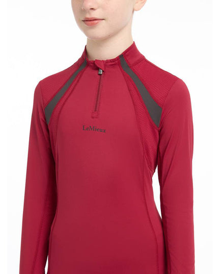 LeMieux Young Rider Mia Mesh Base Layer Sun Shirt-LeMieux-HorzeStylz