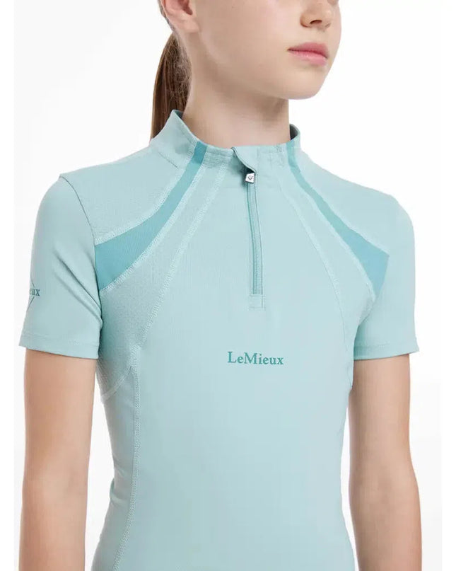 LeMieux Young Rider Short Sleeve Mia Mesh Base Layer Sun Shirt-LeMieux-HorzeStylz