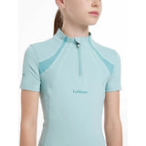 LeMieux Young Rider Short Sleeve Mia Mesh Base Layer Sun Shirt-LeMieux-HorzeStylz