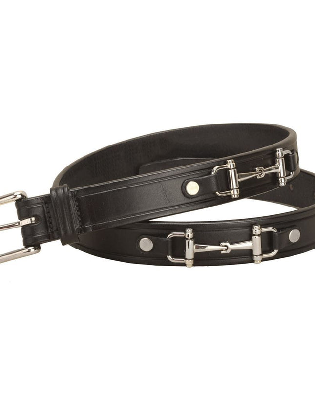 Tory Leather Snaffle Belt-Tory-HorzeStylz