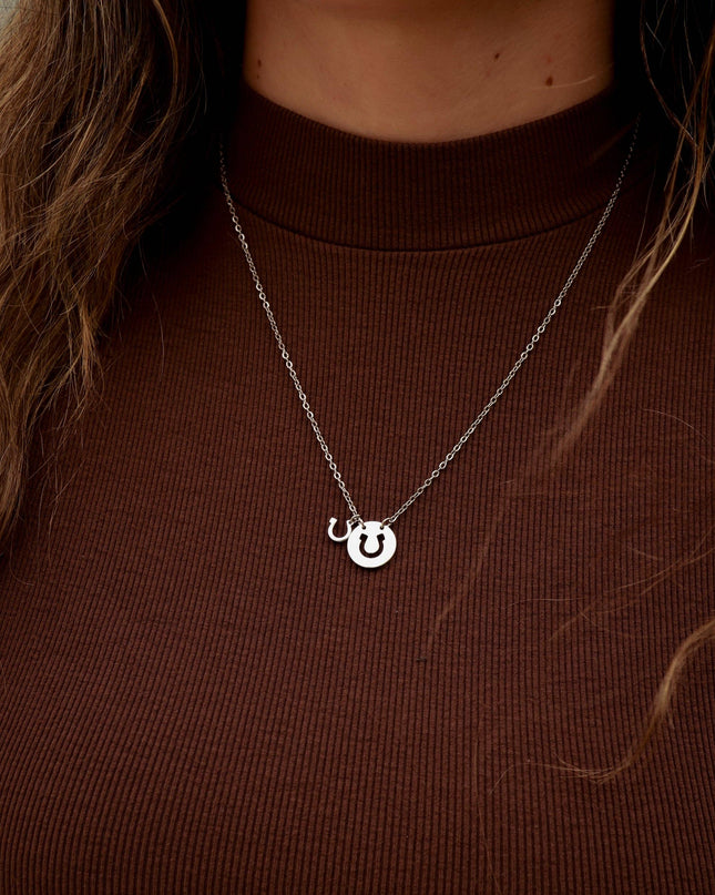 Horseshoe Charm Necklace