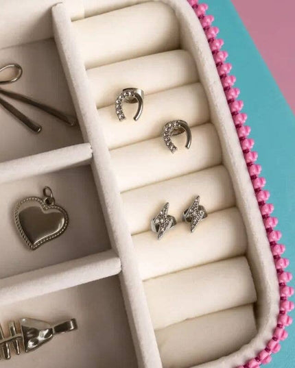 Horseshoe Stone Earring