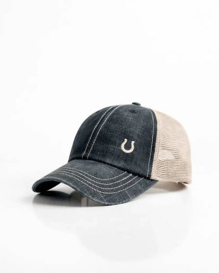Blue Denim Trucker Hat