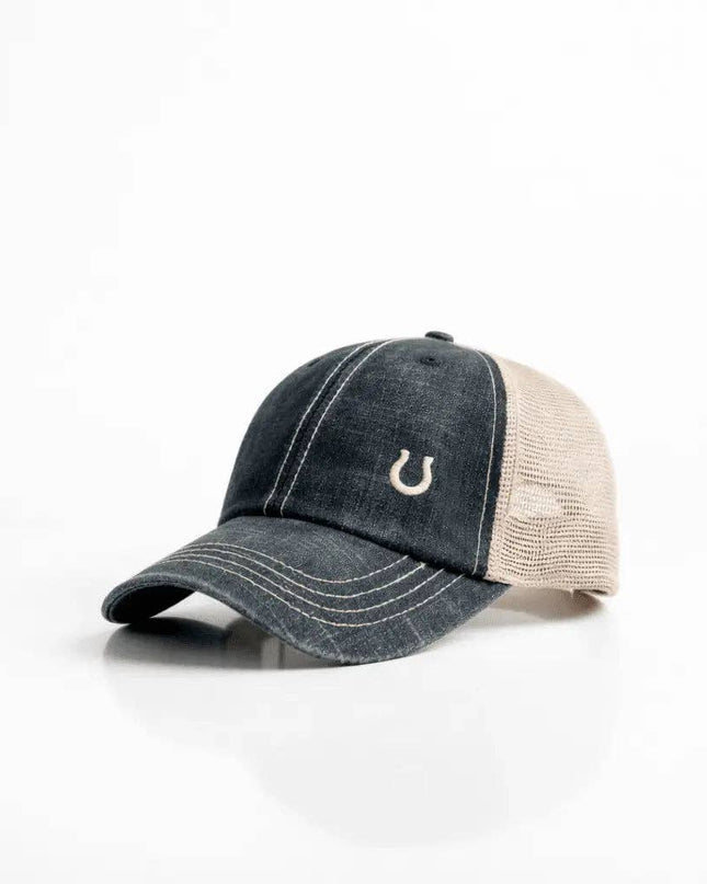 Blue Denim Trucker Hat