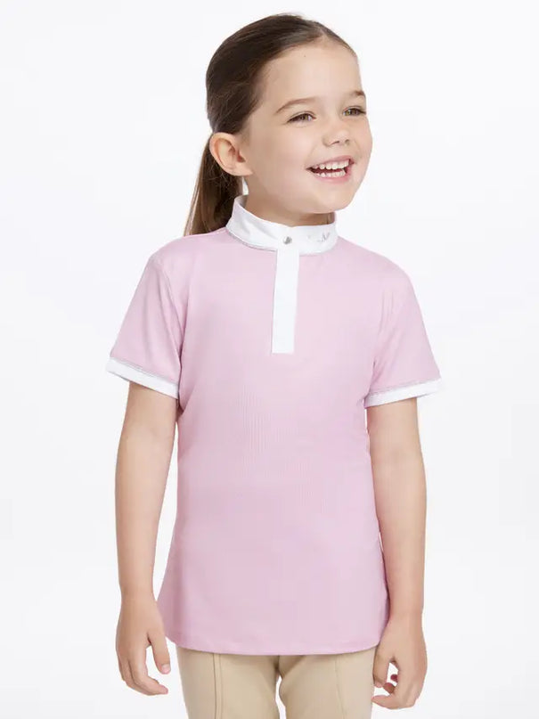 LeMieux Mini Bella Short Sleeve Show Shirt