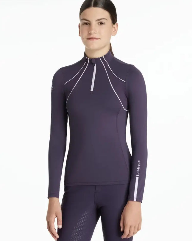 LeMieux Young Rider Mia Mesh Base Layer Sun Shirt