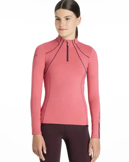 LeMieux Young Rider Mia Mesh Base Layer Sun Shirt