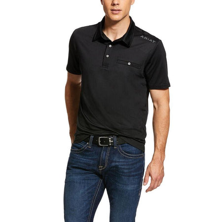 Ariat Men's Charger 2.0 Short Sleeve Polo Shirt