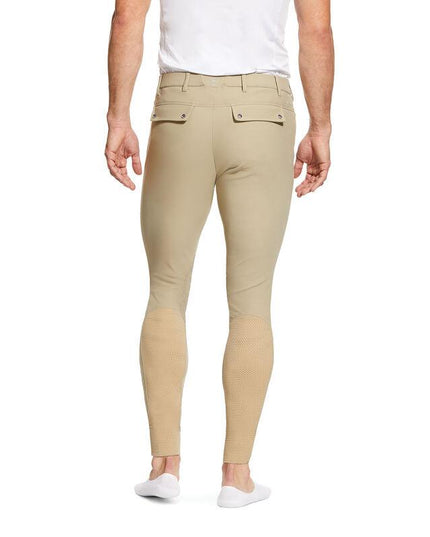 Ariat Men's Tri Factor Grip Knee Patch Breech-Ariat-HorzeStylz