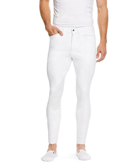 Ariat Men's Tri Factor Grip Knee Patch Breech-Ariat-HorzeStylz