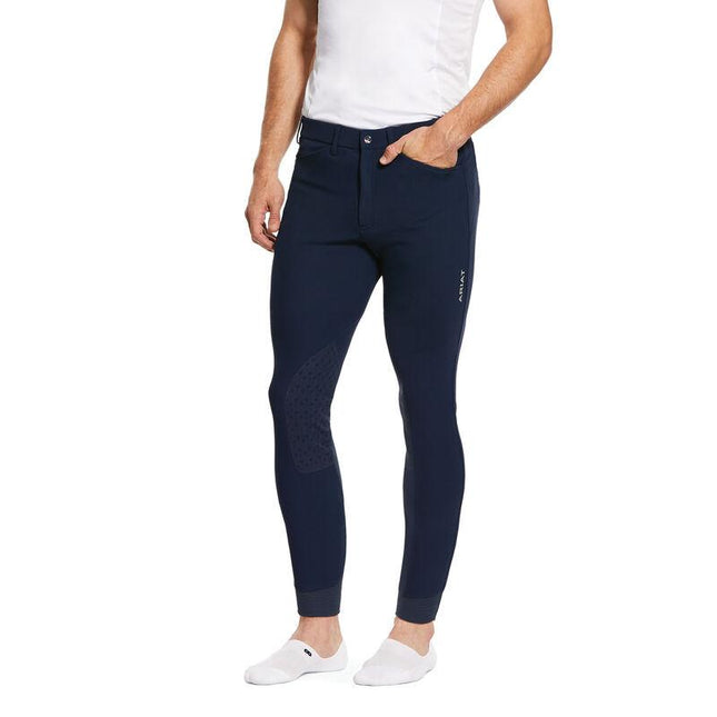 Ariat Men's Tri Factor Grip Knee Patch Breech-Ariat-HorzeStylz