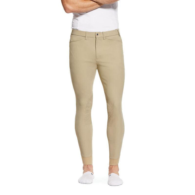 Ariat Men's Tri Factor Grip Knee Patch Breech-Ariat-HorzeStylz