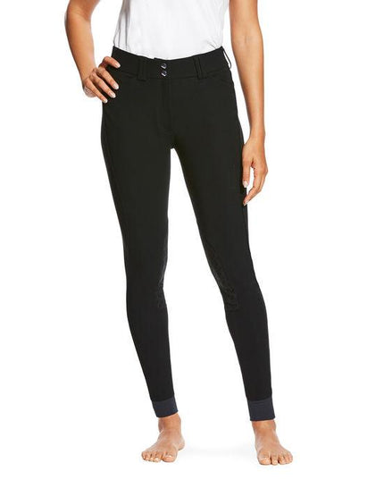 Ariat Women's Tri Factor Grip Knee Patch Breech-Ariat-HorzeStylz