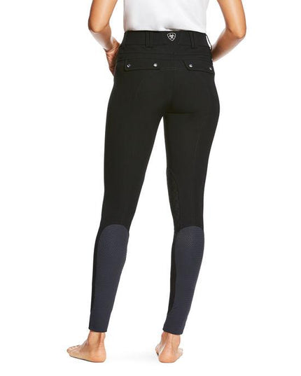 Ariat Women's Tri Factor Grip Knee Patch Breech-Ariat-HorzeStylz