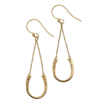 Urban Equestrian Classique Horseshoe Earrings-Urban Equestrian-HorzeStylz