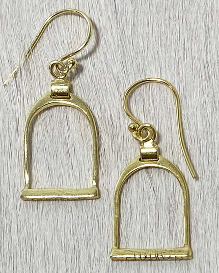 Urban Equestrian Classique Stirrup Earrings-Urban Equestrian-HorzeStylz